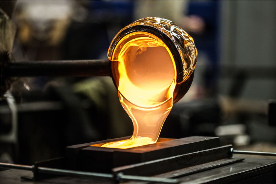 Glass casting