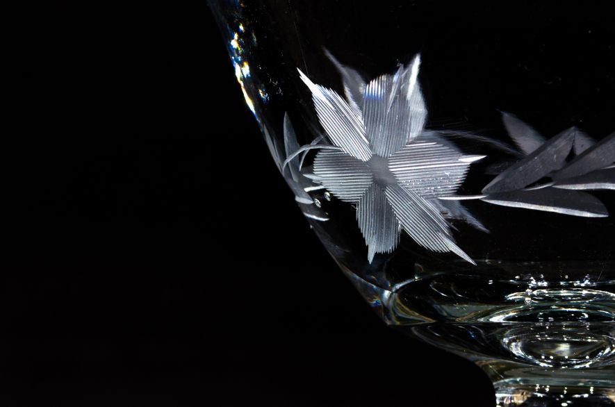 Glass etching